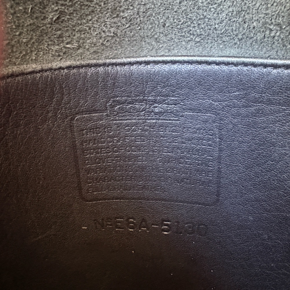 Vintage Coach Y2K Station Bag/ Crossbody # 5130 - Excellent Condition! - Picture 4 of 10